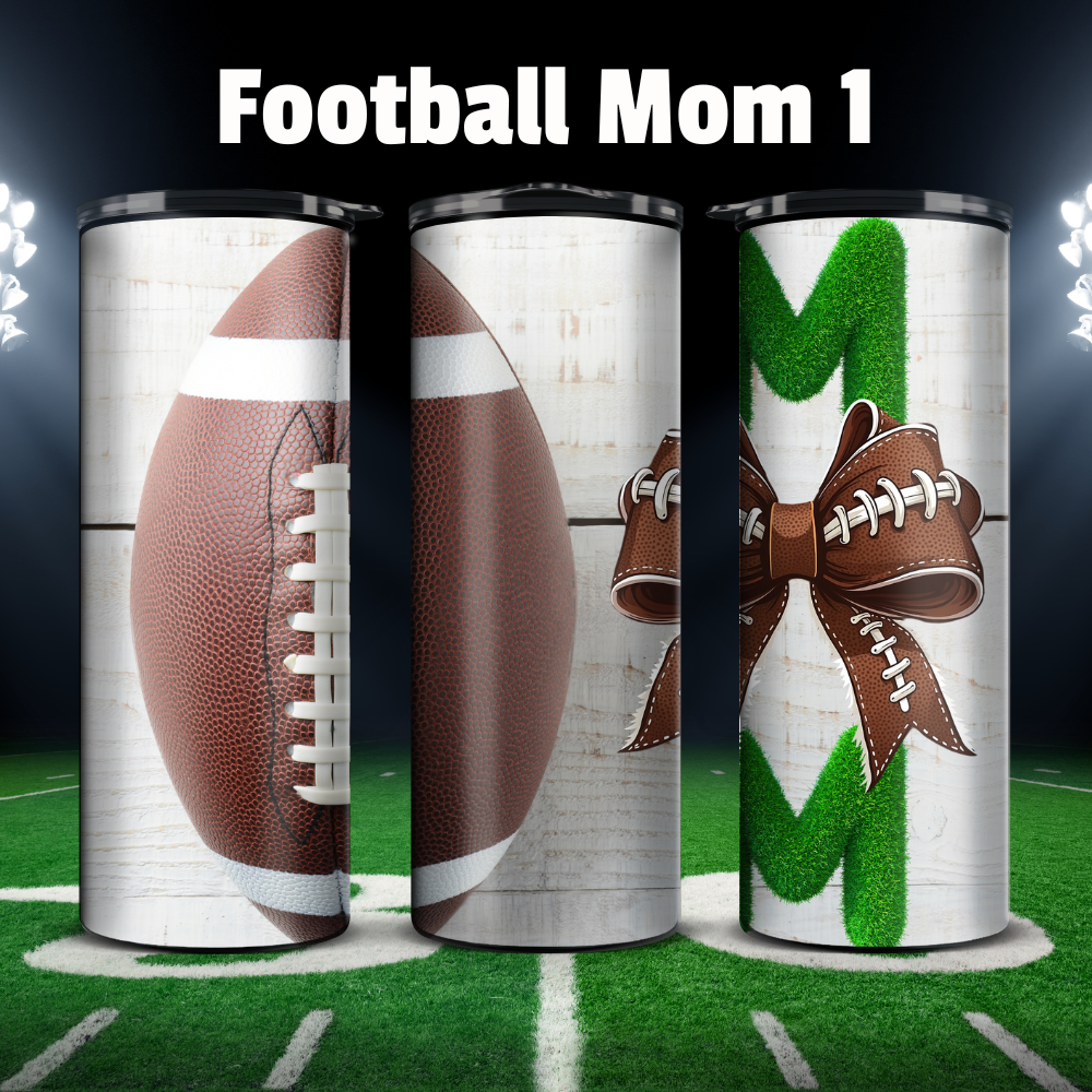 20oz. Football Mom Tumbler