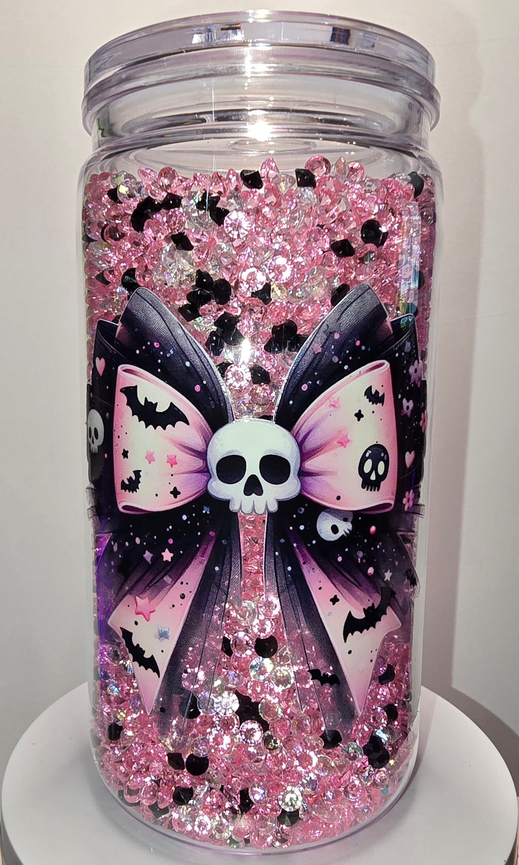 Skull Coquette Bow
