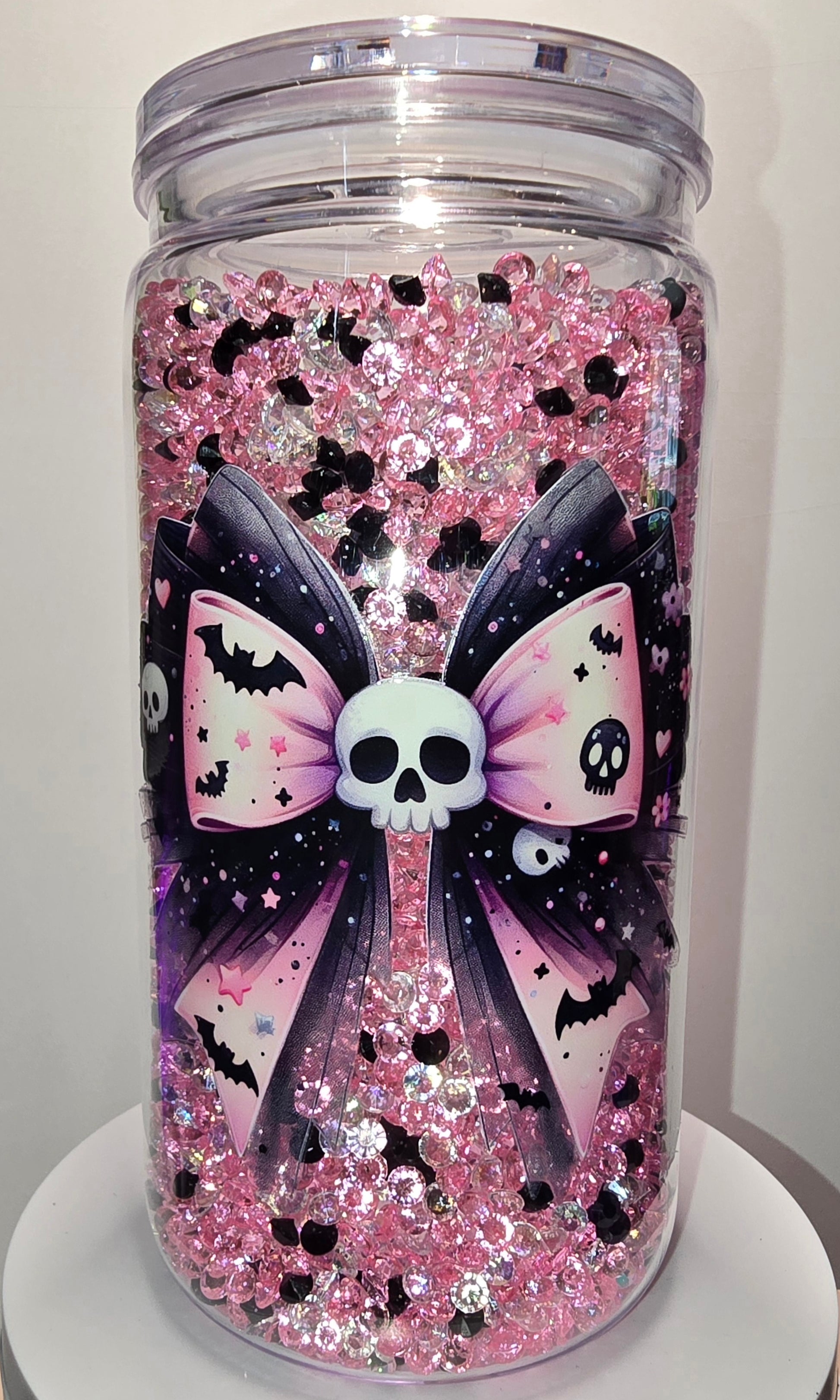 Skull Coquette Bow