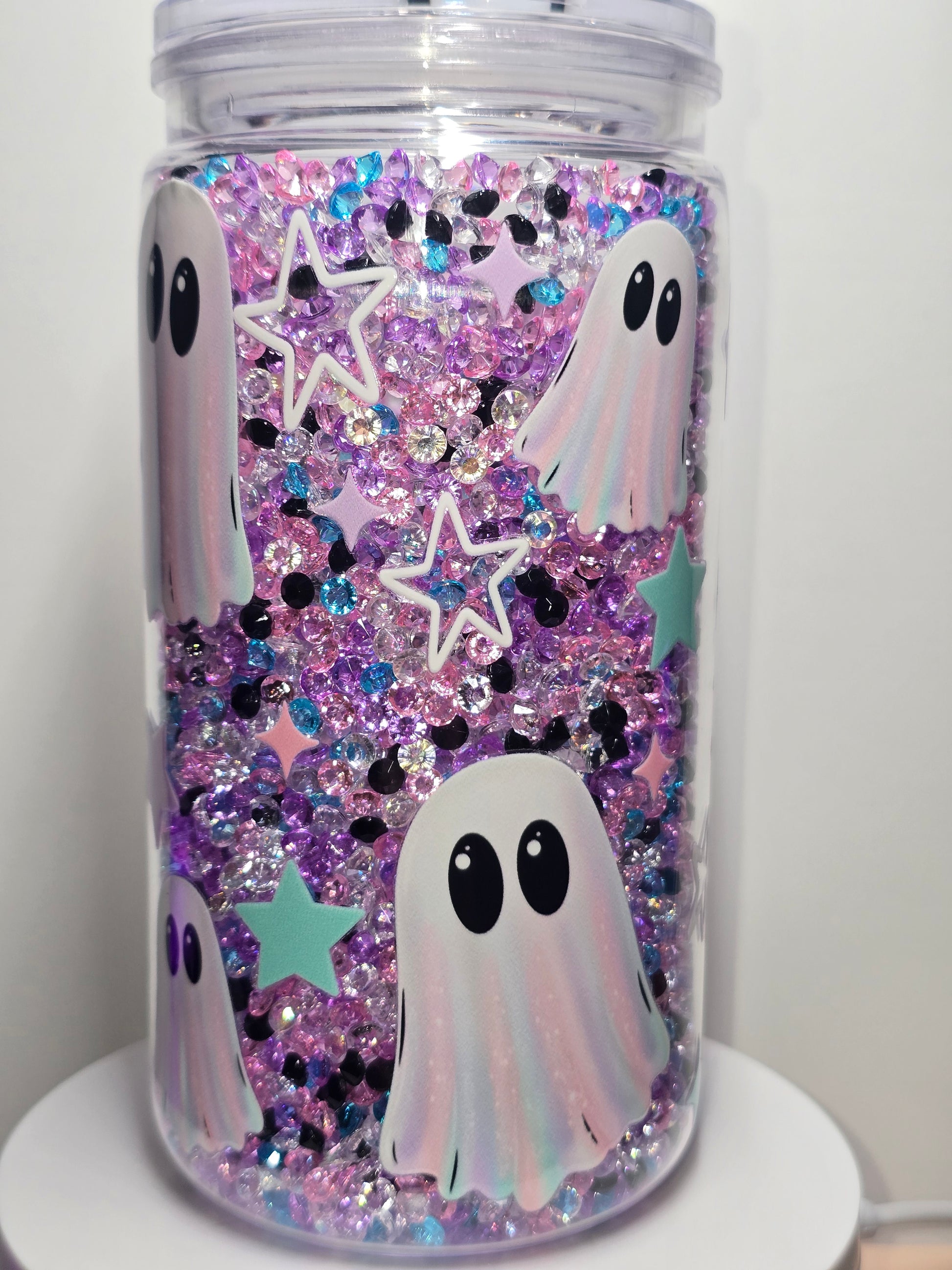 Pastel Spooky Ghosts