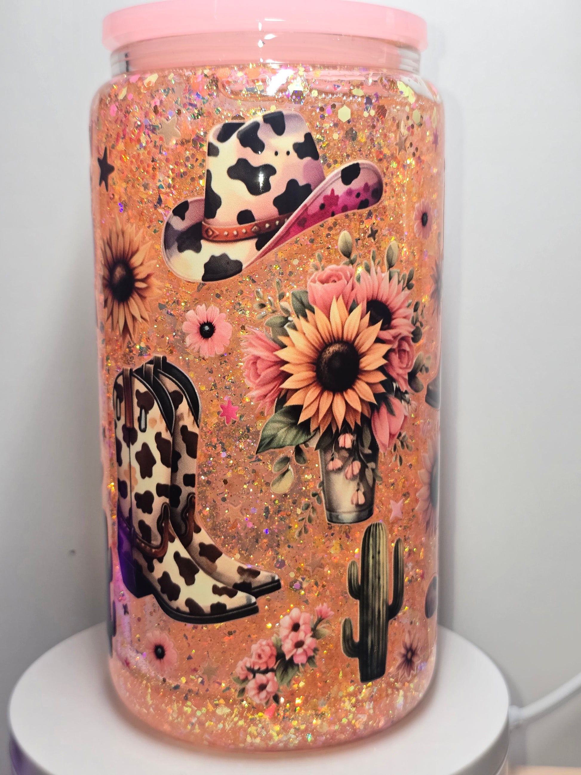 Cowgirl Boots, Hats & Sunflowers