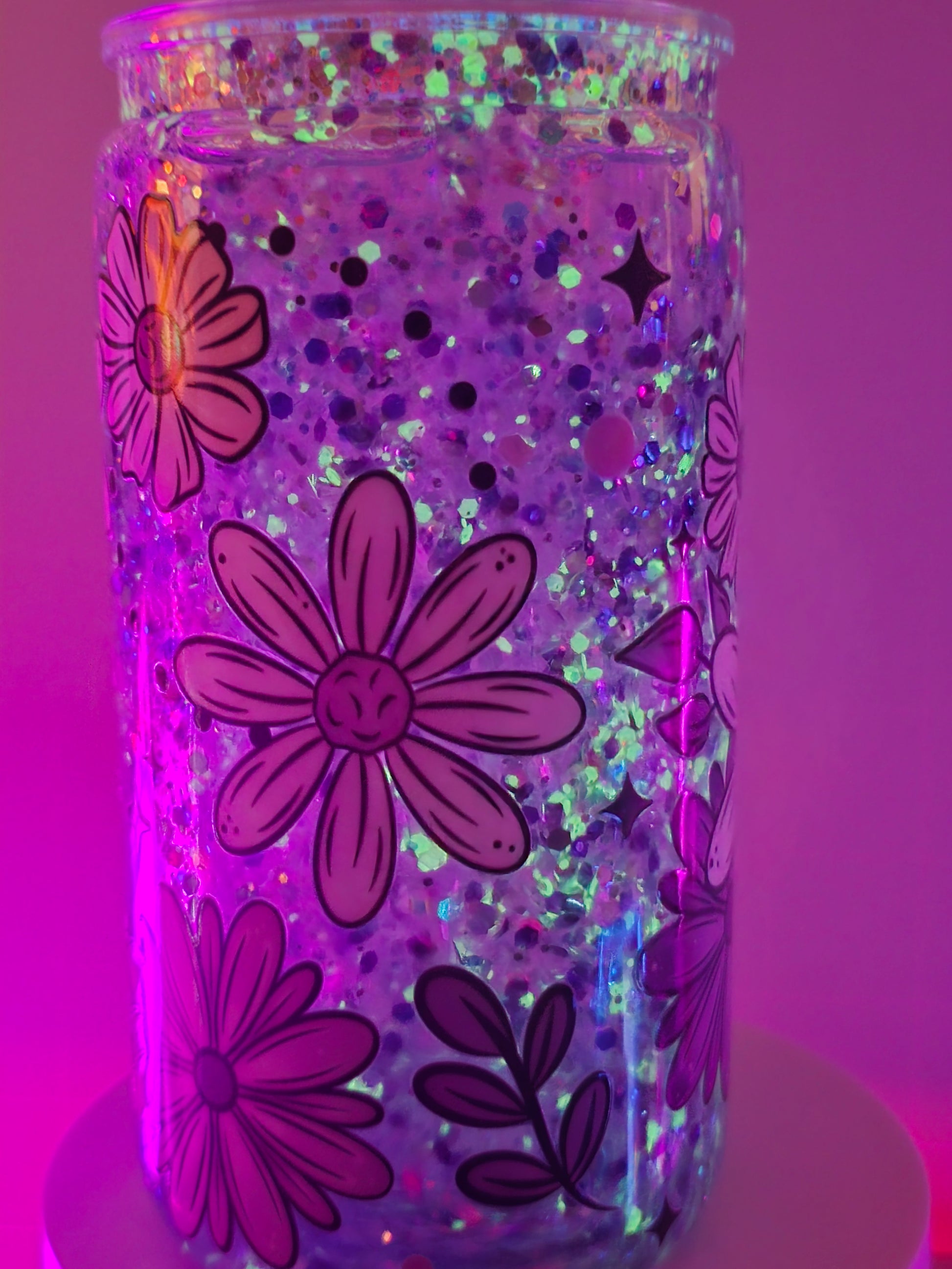 Purple & White Flowers