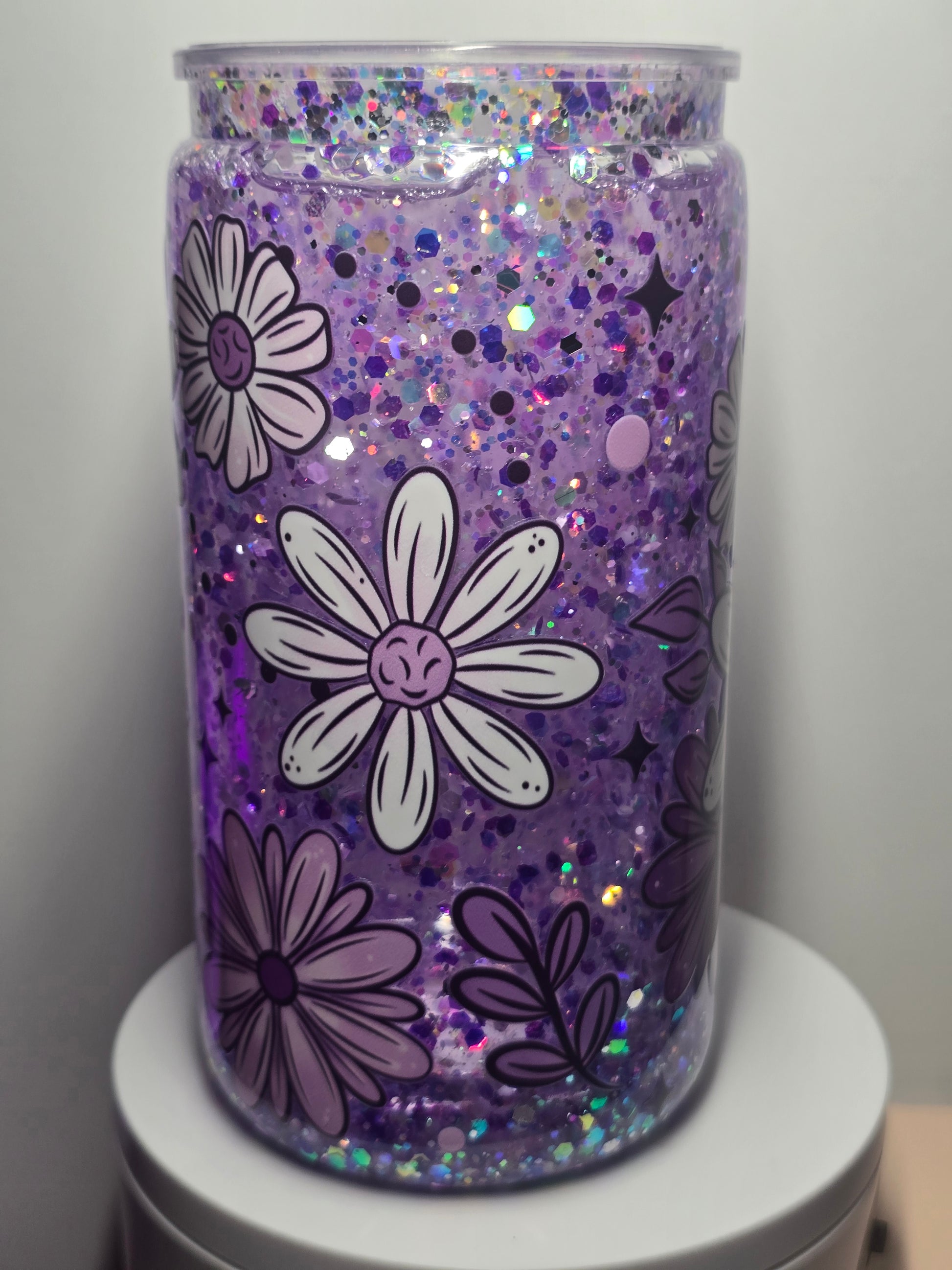 Purple & White Flowers
