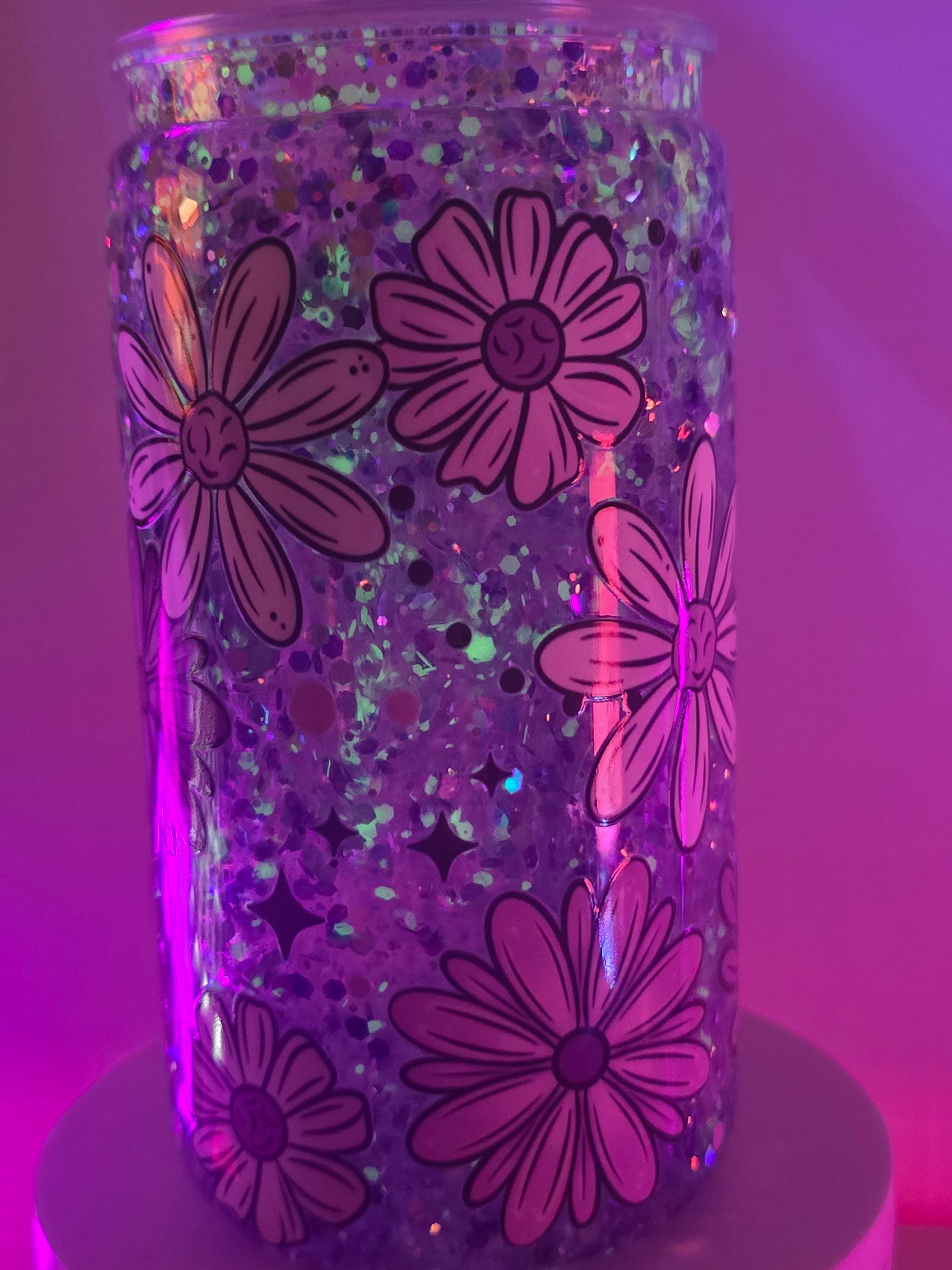 Purple & White Flowers