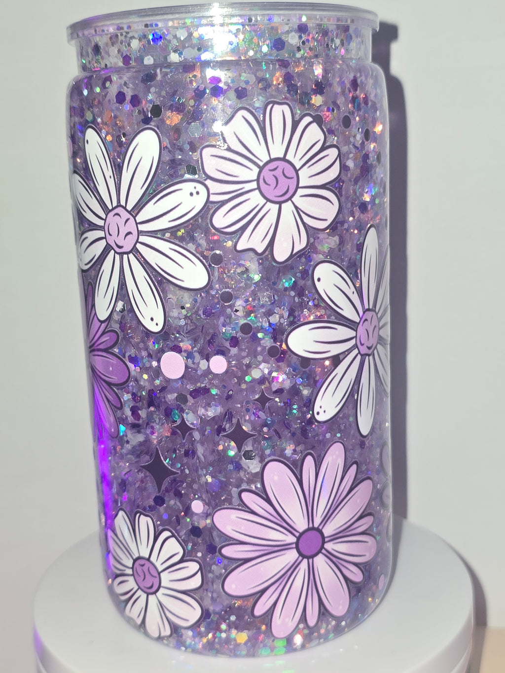 Purple & White Flowers