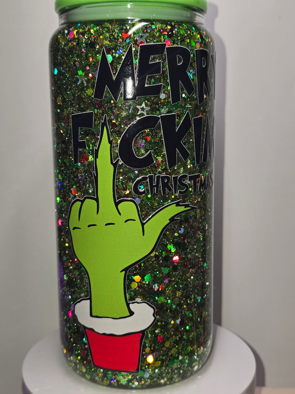 Mean Green Flipping the Bird