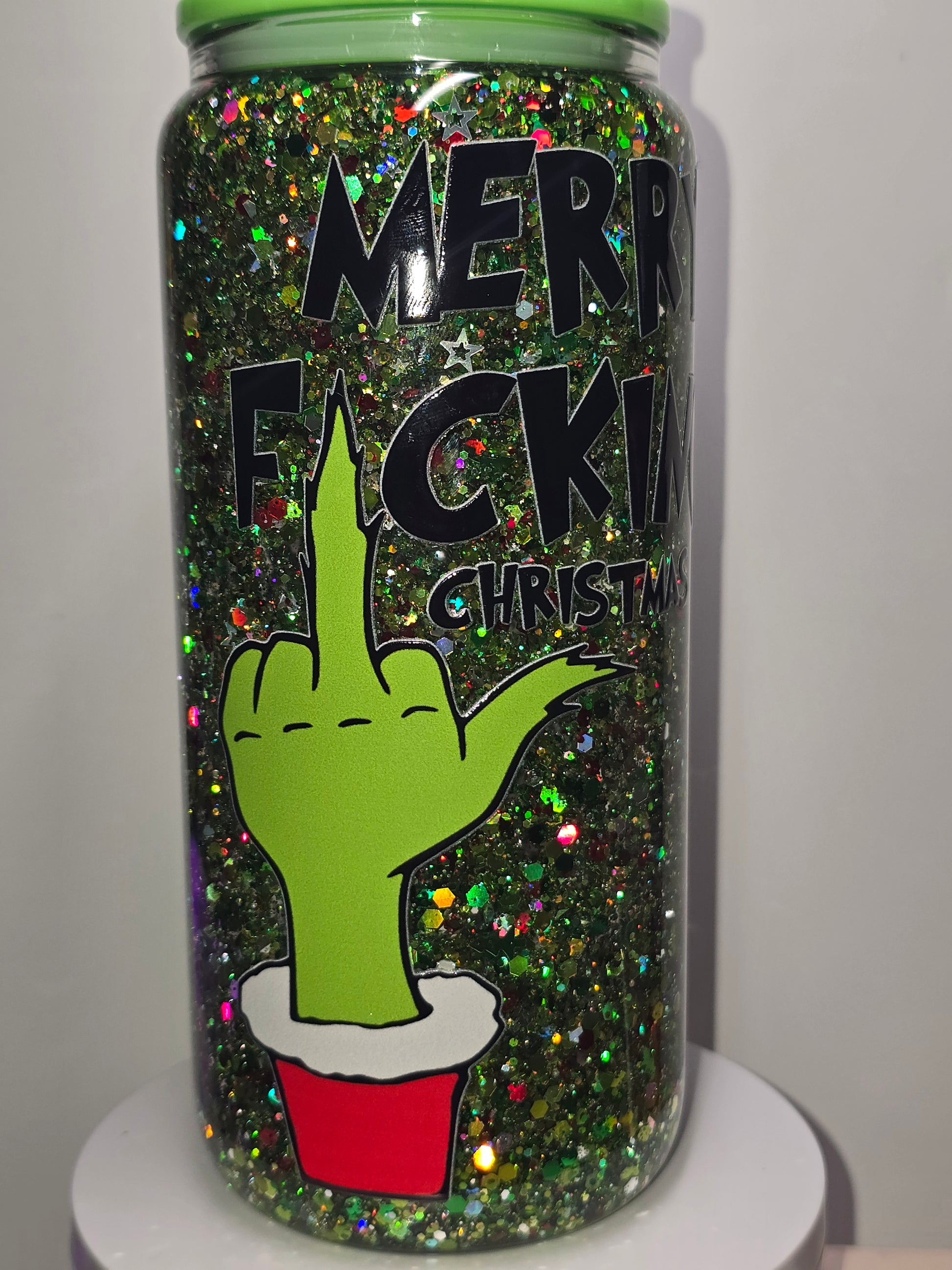 Mean Green Flipping the Bird