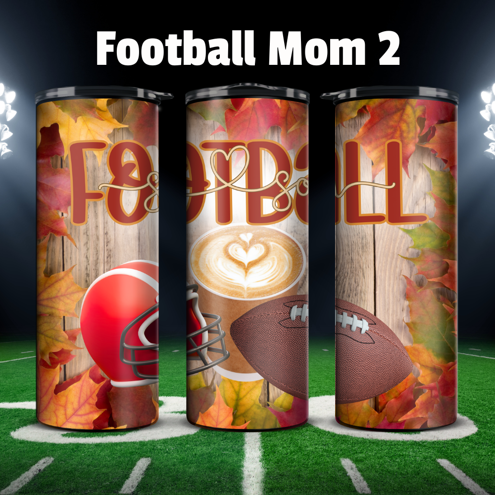 20oz. Football Mom Tumbler