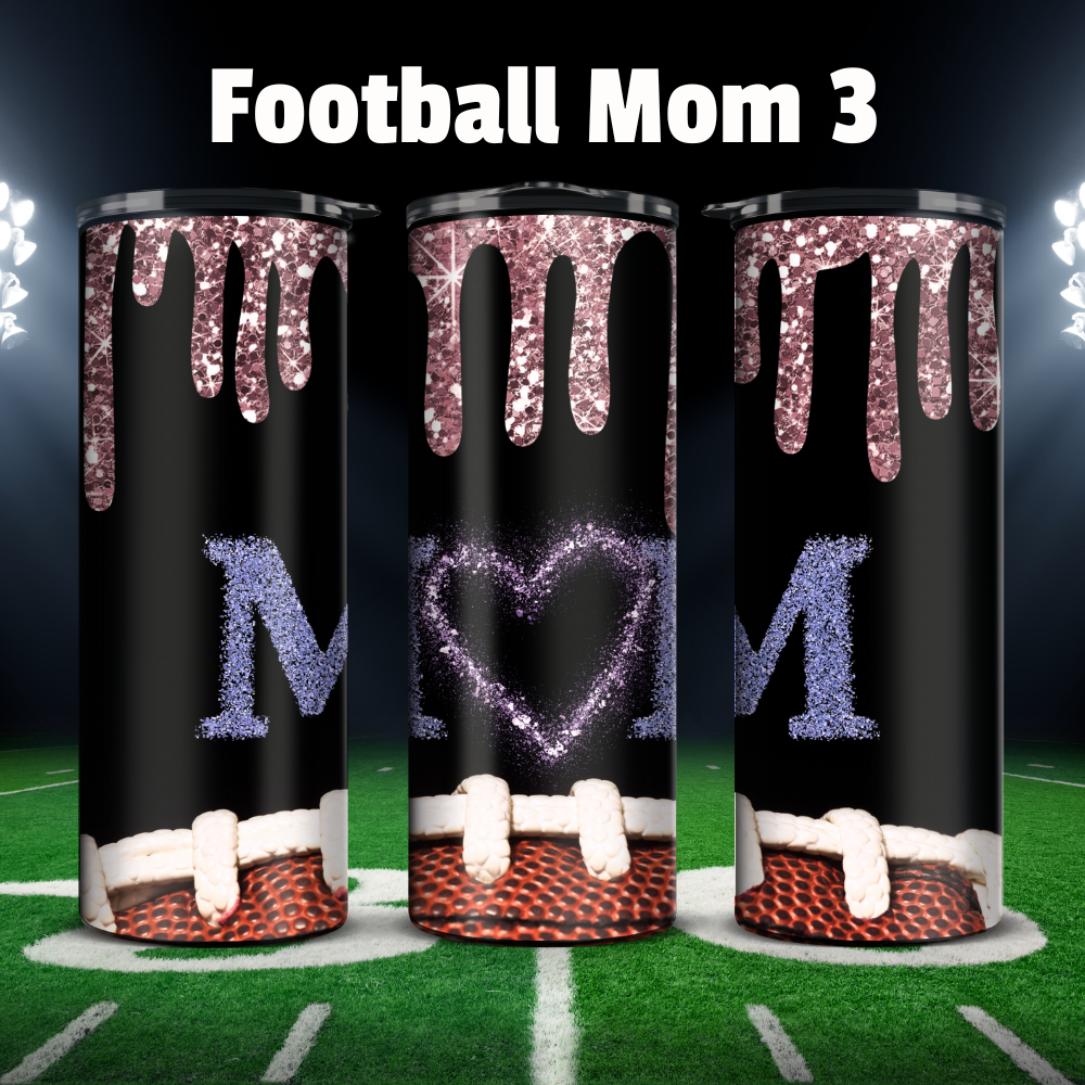 20oz. Football Mom Tumbler