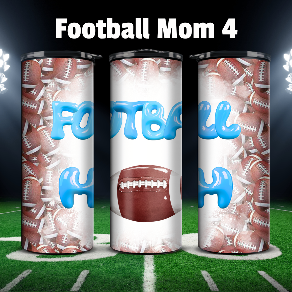 20oz. Football Mom Tumbler