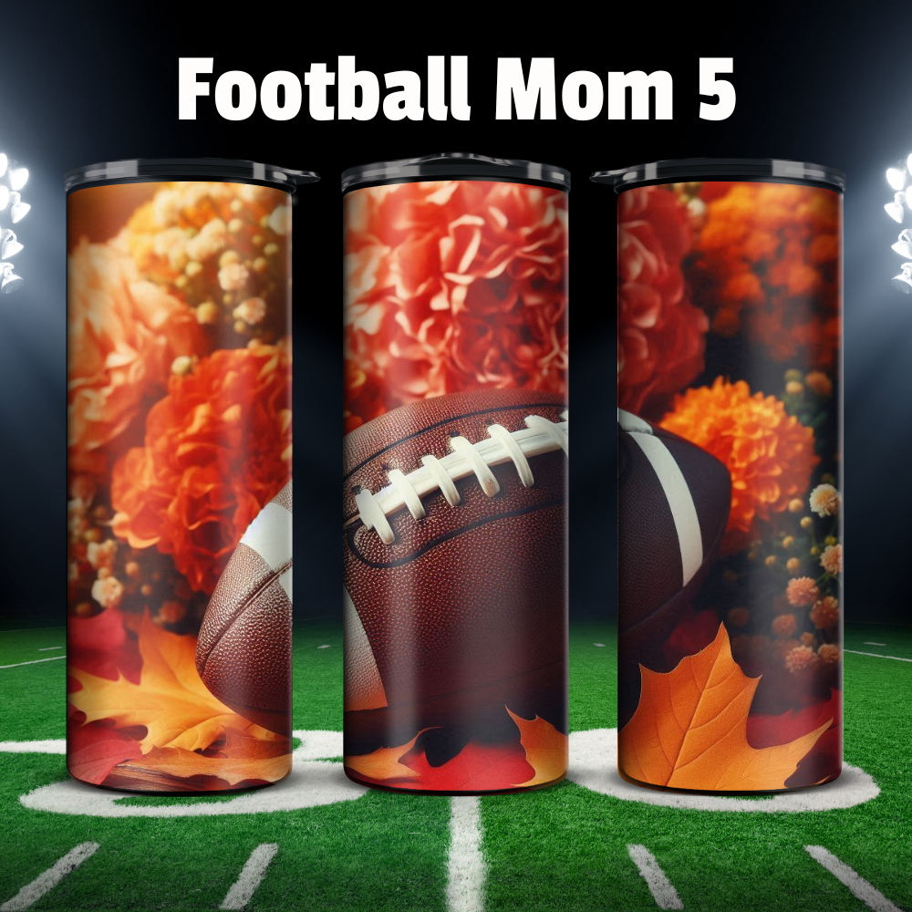 20oz. Football Mom Tumbler