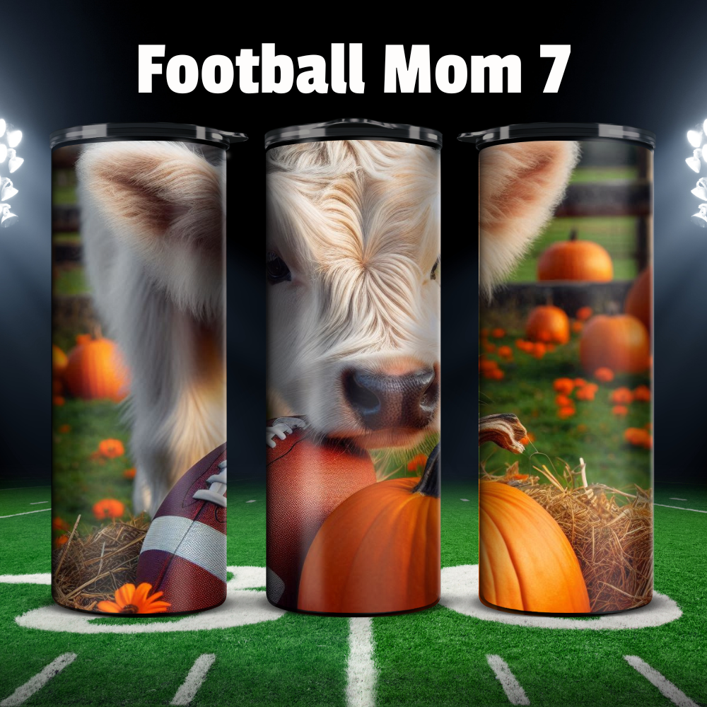 20oz. Football Mom Tumbler