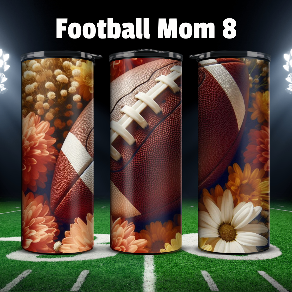 20oz. Football Mom Tumbler