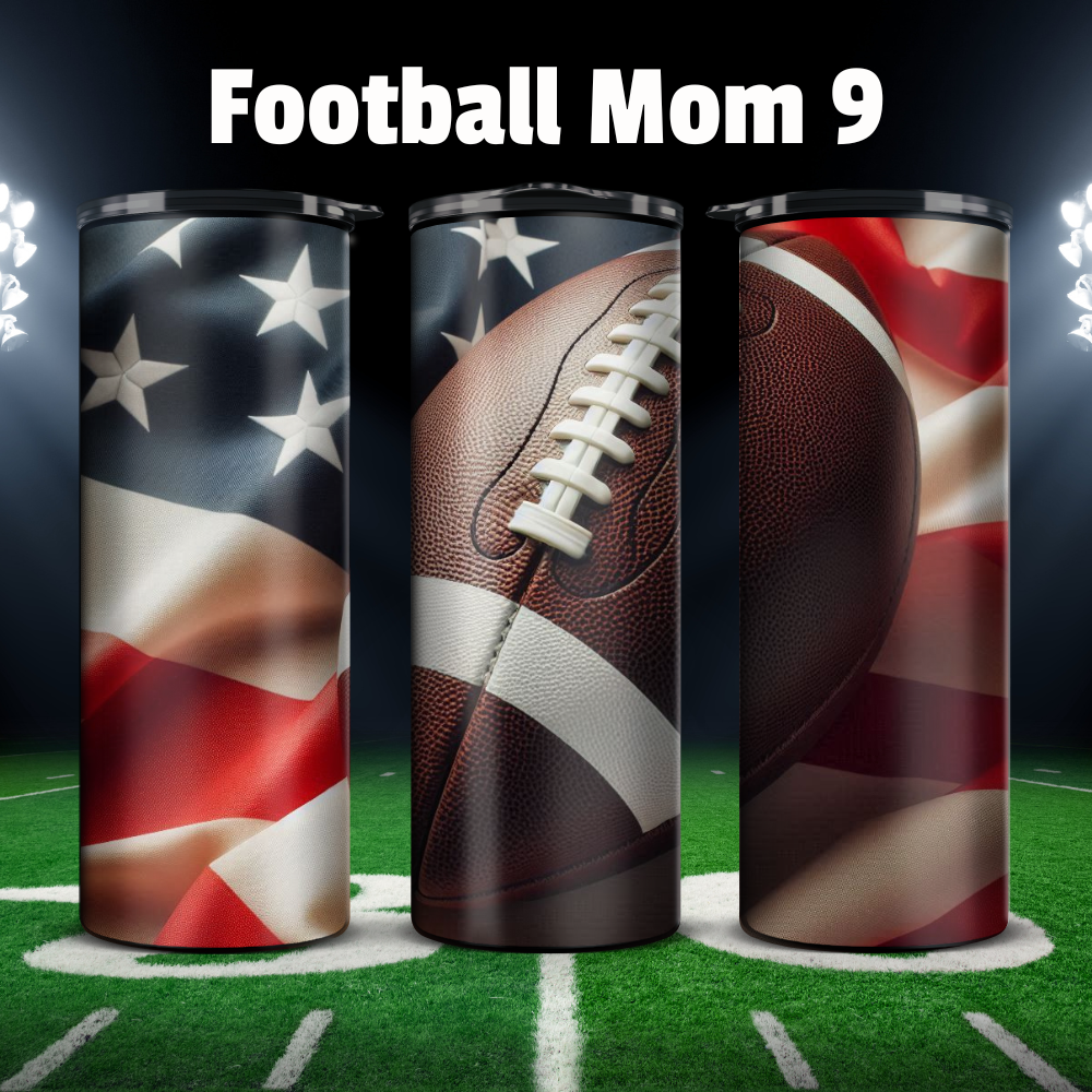 20oz. Football Mom Tumbler