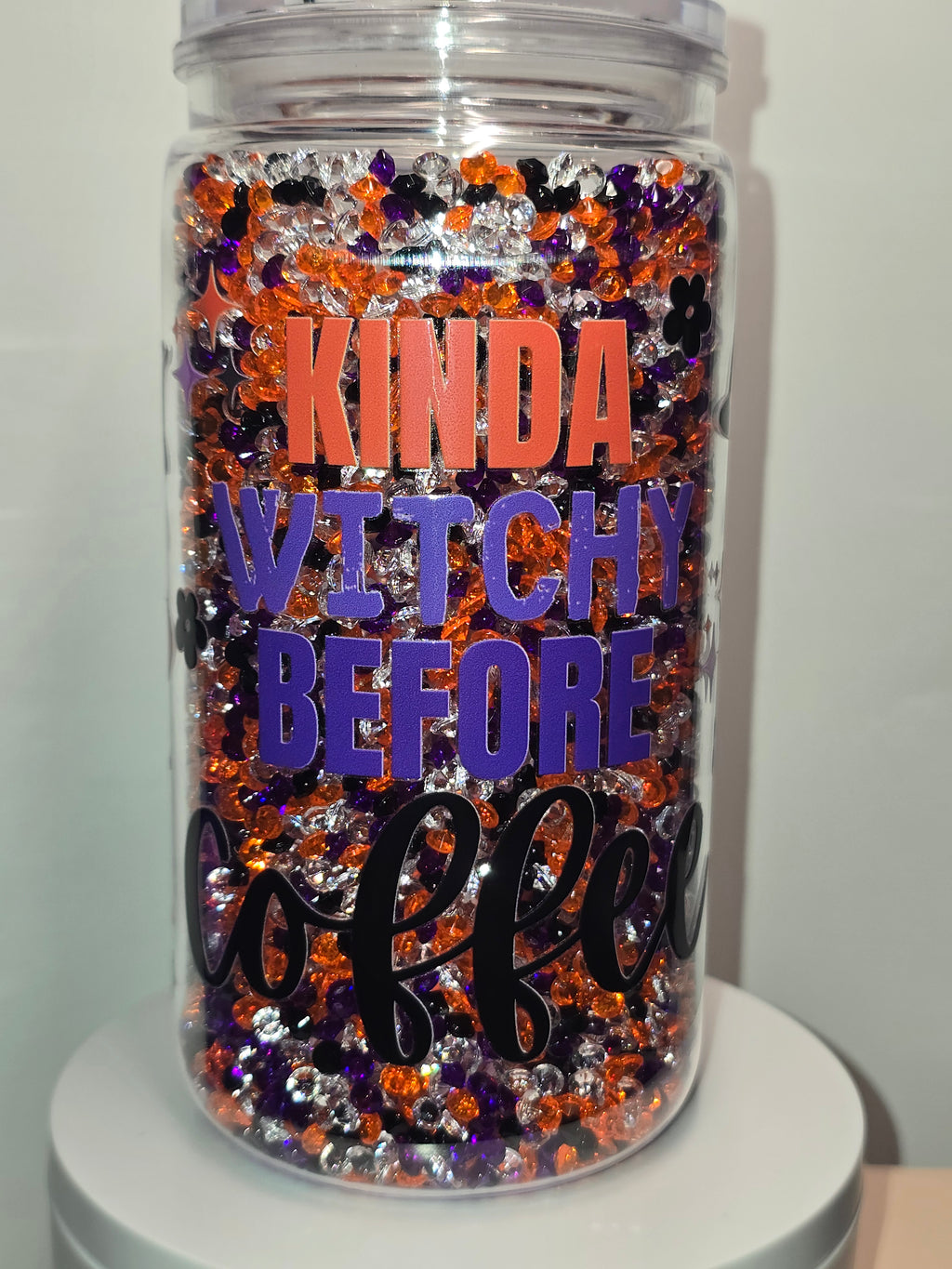 16oz. Acrylic Rhinestone Tumbler